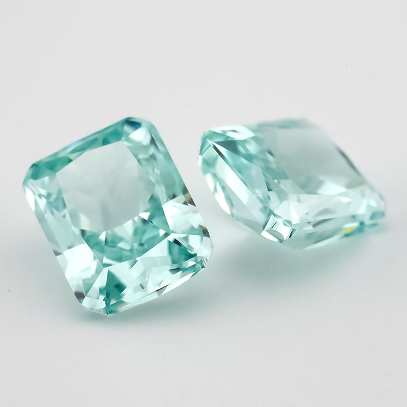 Size 6x8mm~7x9mm 15#Color Octangle Radiant Crushed Ice Cut Cubic Zirconia Stone 5A Loose CZ Synthetic Gemstone for Jewelry Making