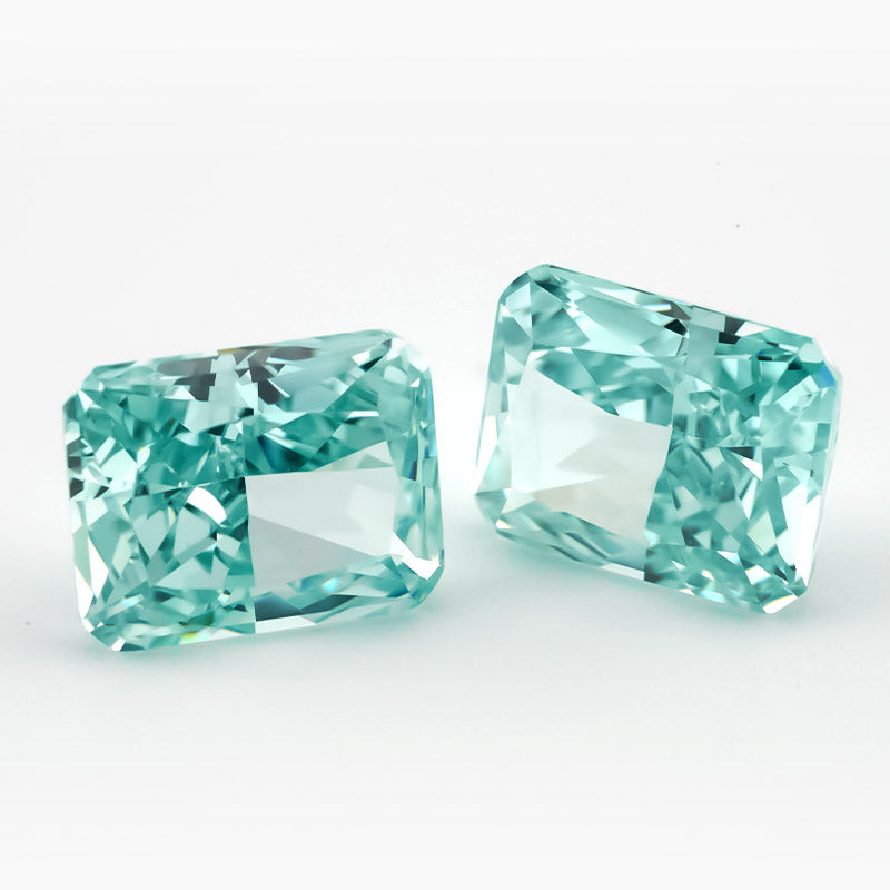 Size 6x8mm~7x9mm 15#Color Octangle Radiant Crushed Ice Cut Cubic Zirconia Stone 5A Loose CZ Synthetic Gemstone for Jewelry Making