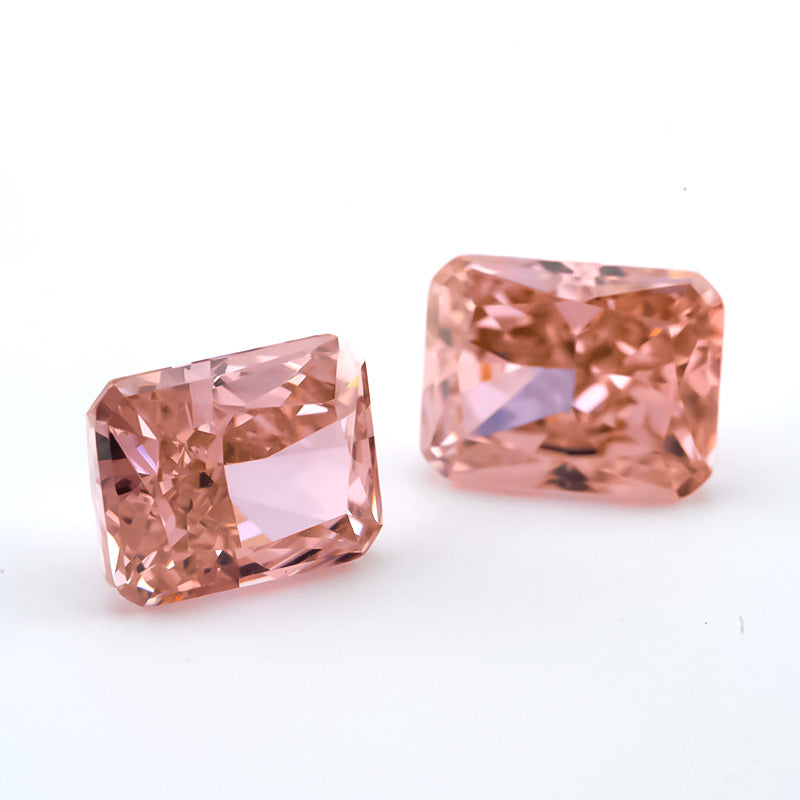 Size 6x8mm~8x10mm 17#Color Octangle Radiant Crushed Ice Cut Cubic Zirconia Stone 5A Loose CZ Synthetic Gemstone for Jewelry Making