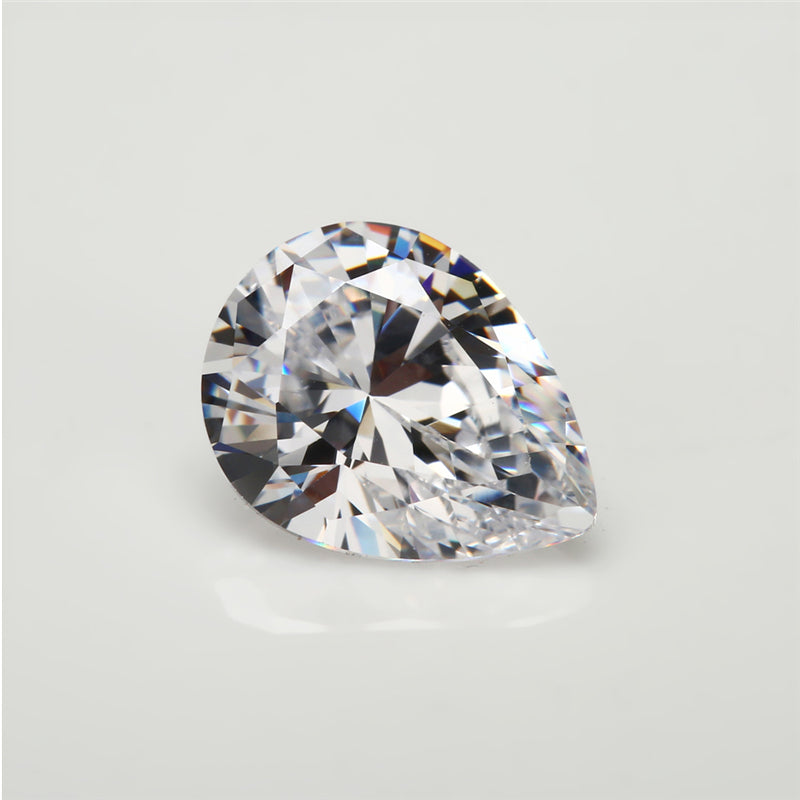 1pc 3x4-8x12mm Pear Cut VVS1 D Color Moissanite Loose Synthetic Gemstone for Jewelry