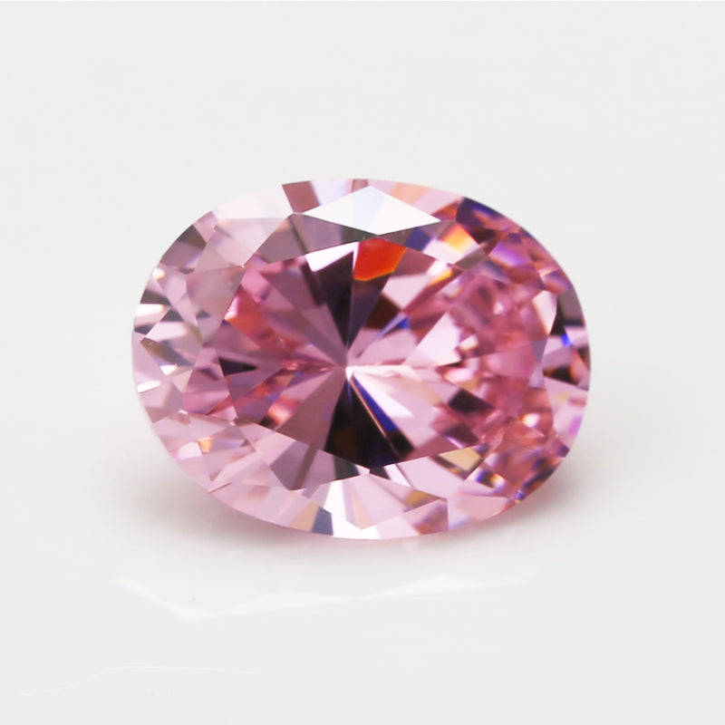 Size 3x5mm~10x12mm Oval Cut Cubic Zirconia Stone White Champagne Lavender Pink Garnet Mix 5 Color 5A Loose CZ Stones Synthetic Gemstone for Jewelry Making