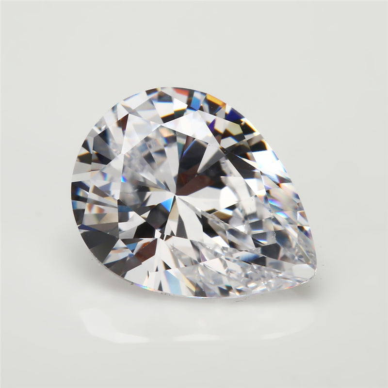 1pc 3x4-8x12mm Pear Cut VVS1 D Color Moissanite Loose Synthetic Gemstone for Jewelry
