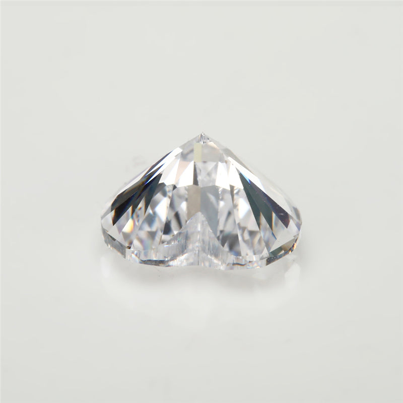 1pc 3x3-10x10mm Heart Cut VVS1 D Color Moissanite Loose Synthetic Gemstone for Jewelry