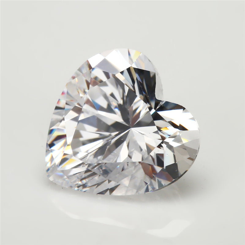 1pc 3x3-10x10mm Heart Cut VVS1 D Color Moissanite Loose Synthetic Gemstone for Jewelry