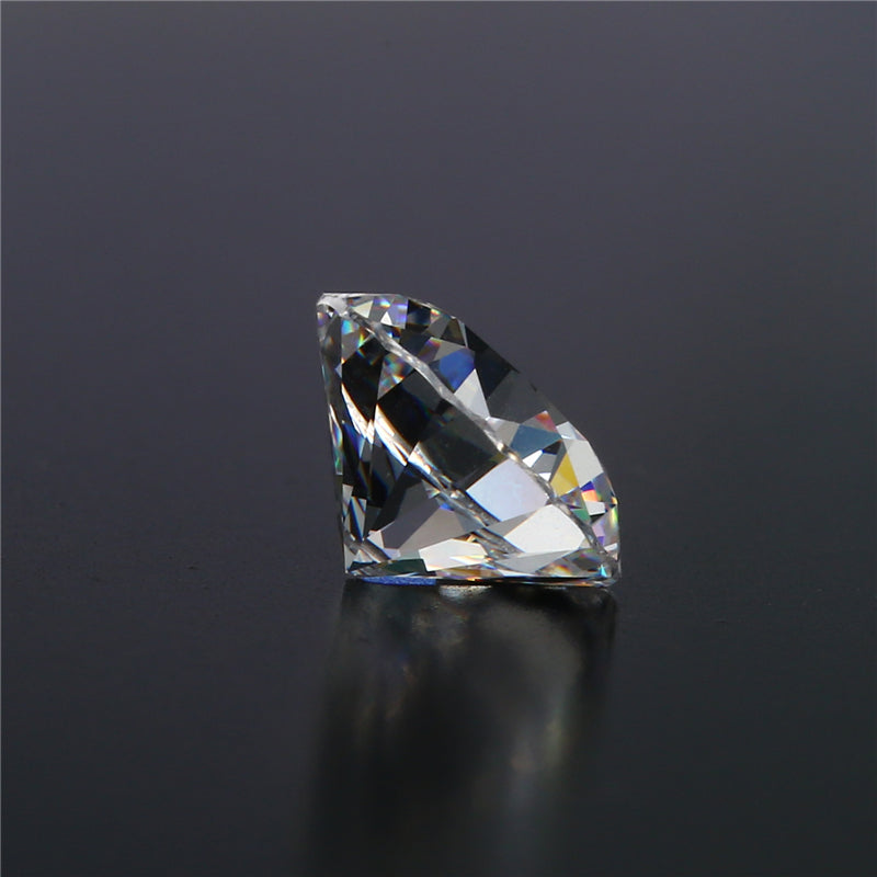 Size 0.8~12mm Round Cut VVS1 D Color Moissanite Loose Stone Synthetic Gemstone for Ring Earring Bracelet Necklace Pendants Jewelry Making