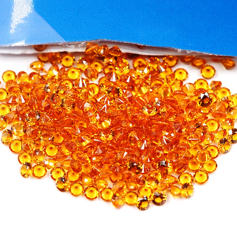 Size 1.0mm~3.0mm Round Cut 171# Color Loose Nano Gems Stone Synthetic Gemstone for Jewelry