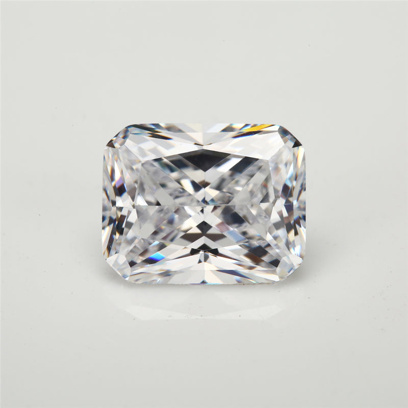 Size 4x6-13x18mm 5A Octangle Cut White CZ Stone Loose Cubic Zirconia Synthetic Gemstone for Jewelry Making