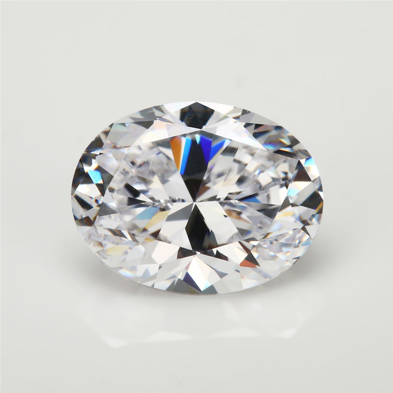 1pc 3x5-10x12mm Oval Cut VVS1 D Color Moissanite Loose Synthetic Gemstone for Jewelry
