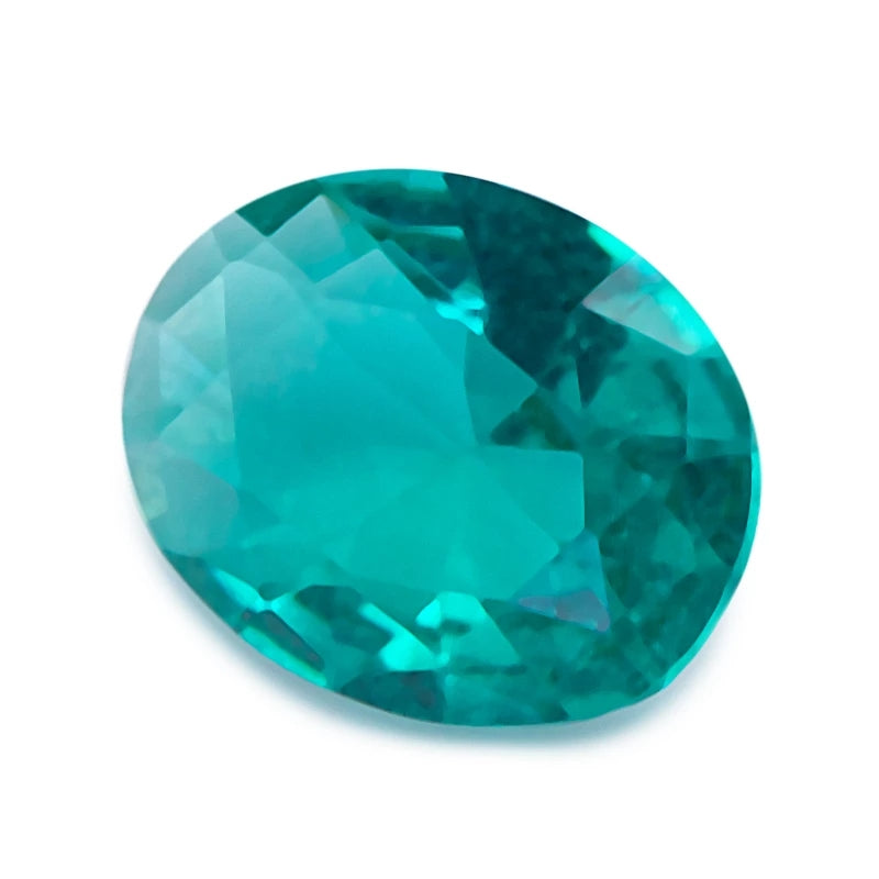 Size 3x5~10x12mm Oval Cut AQ9 Glass Stone Loose Synthetic Gemstone for Jewelry