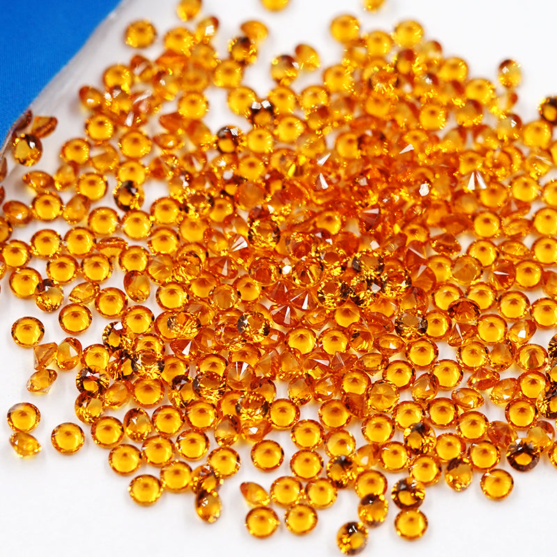 Size 1.0mm~3.0mm Round Cut 171# Color Loose Nano Gems Stone Synthetic Gemstone for Jewelry