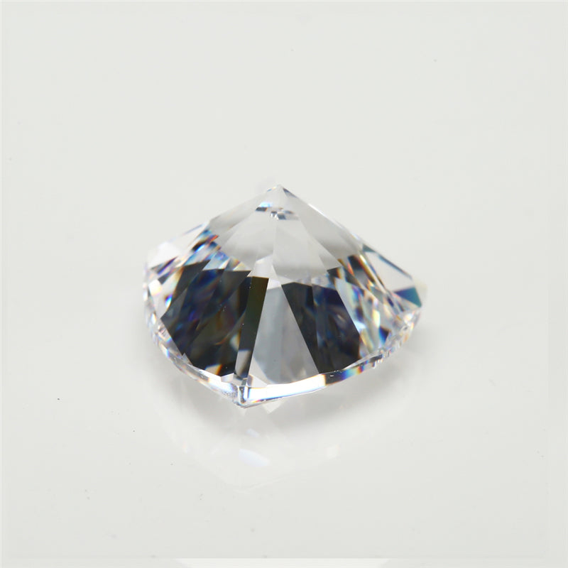50pcs 3x3~12x12mm 5A Cushion Cut White CZ Stone Loose Cubic Zirconia Synthetic Gemstone for Jewelry