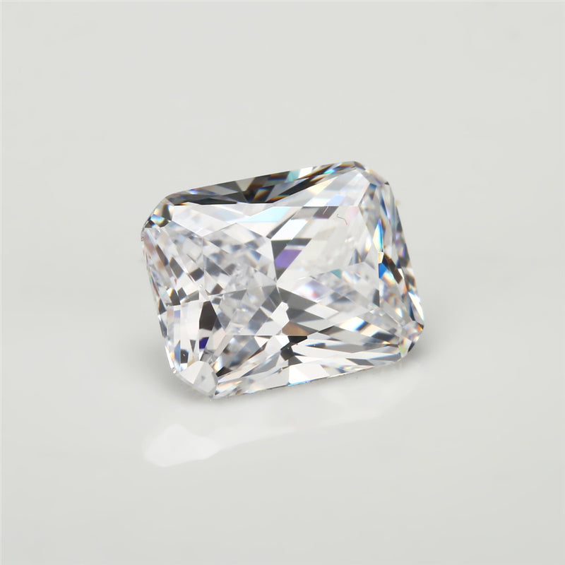 Size 4x6-13x18mm 5A Octangle Cut White CZ Stone Loose Cubic Zirconia Synthetic Gemstone for Jewelry Making