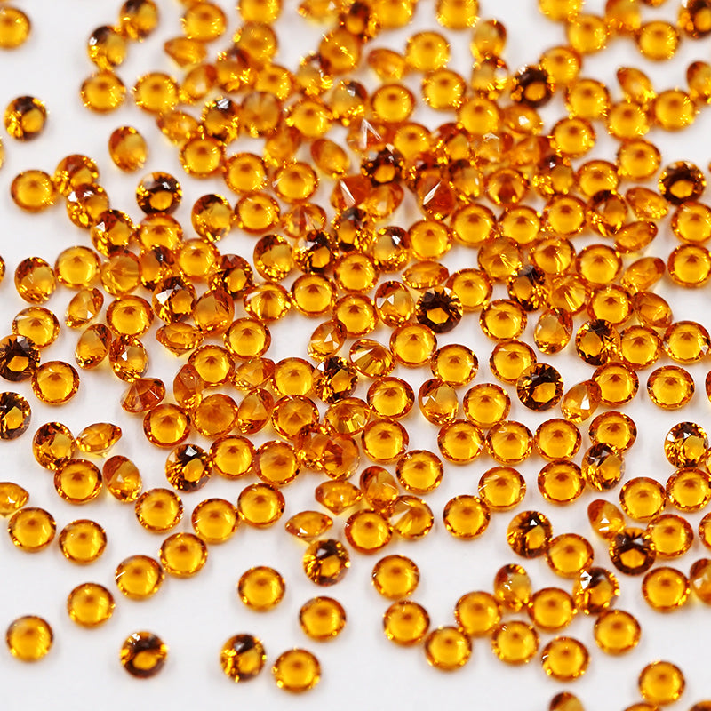 Size 1.0mm~3.0mm Round Cut 171# Color Loose Nano Gems Stone Synthetic Gemstone for Jewelry