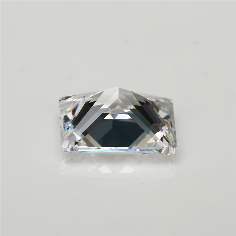 Size 1.5x2-10x14mm 5A Rectangle Cut White CZ Stone Loose Cubic Zirconia Synthetic Gemstone for Jewelry Making