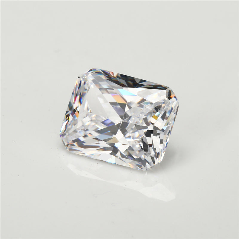 Size 4x6-13x18mm 5A Octangle Cut White CZ Stone Loose Cubic Zirconia Synthetic Gemstone for Jewelry Making