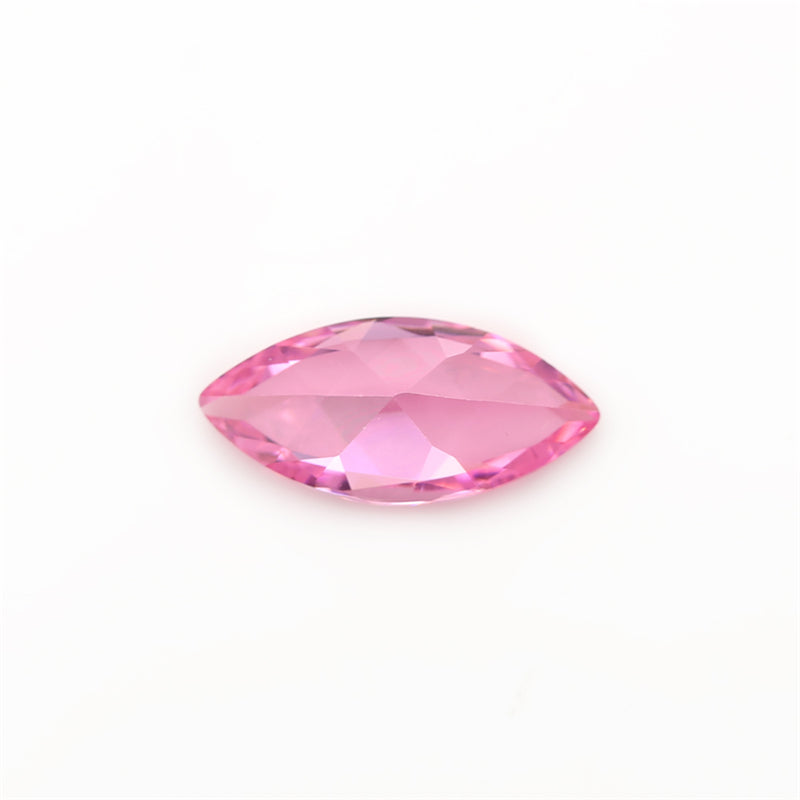 Size 1.5x3~10x20mm 5A Marquise Cut Pink CZ Stone Loose Cubic Zirconia Synthetic Gemstone for Jewelry