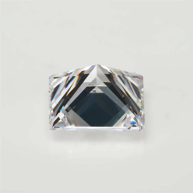 Size 1.5x1.5-12x12mm 5A Square Princess Cut White CZ Stone Loose Cubic Zirconia Synthetic Gemstone for Jewelry Making