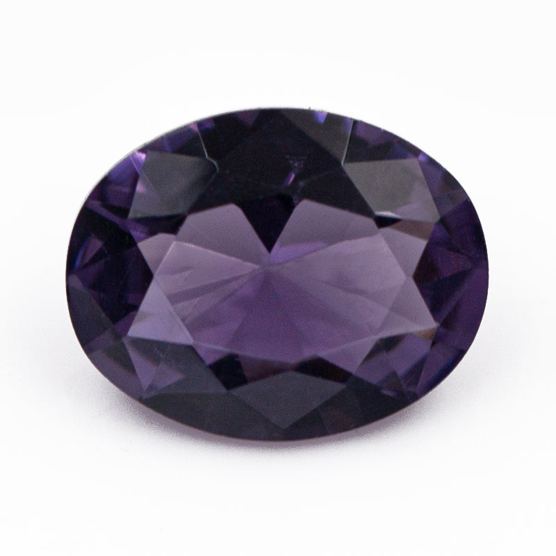 Size 3x5~10x12mm Oval Cut AQ24 Violet Glass Stone Loose Synthetic Gemstone for Jewelry