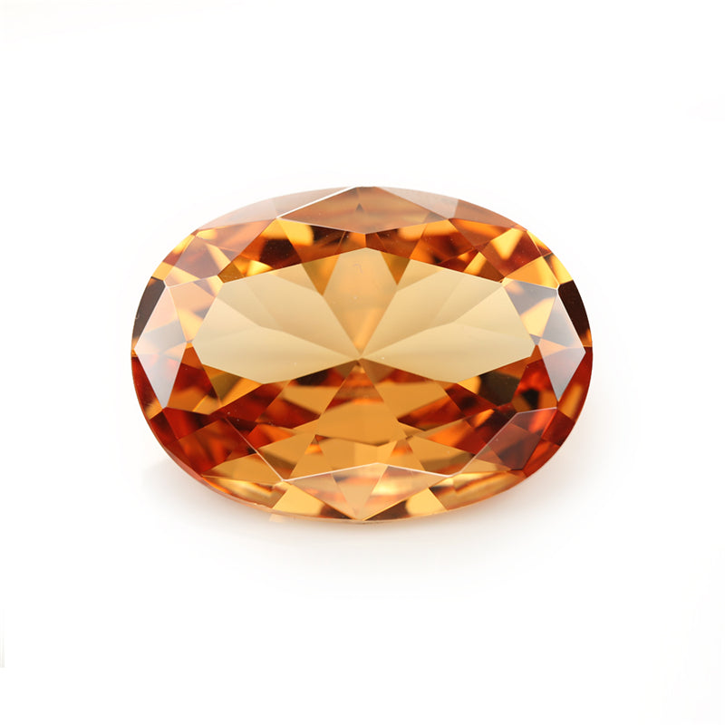 Size 3x5mm~10x12mm Oval Cut Cubic Zirconia Stone White Champagne Lavender Pink Garnet Mix 5 Color 5A Loose CZ Stones Synthetic Gemstone for Jewelry Making