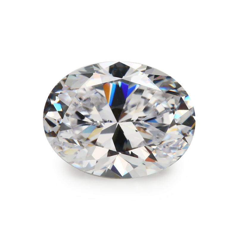 1pc 3x5-10x12mm Oval Cut VVS1 D Color Moissanite Loose Synthetic Gemstone for Jewelry