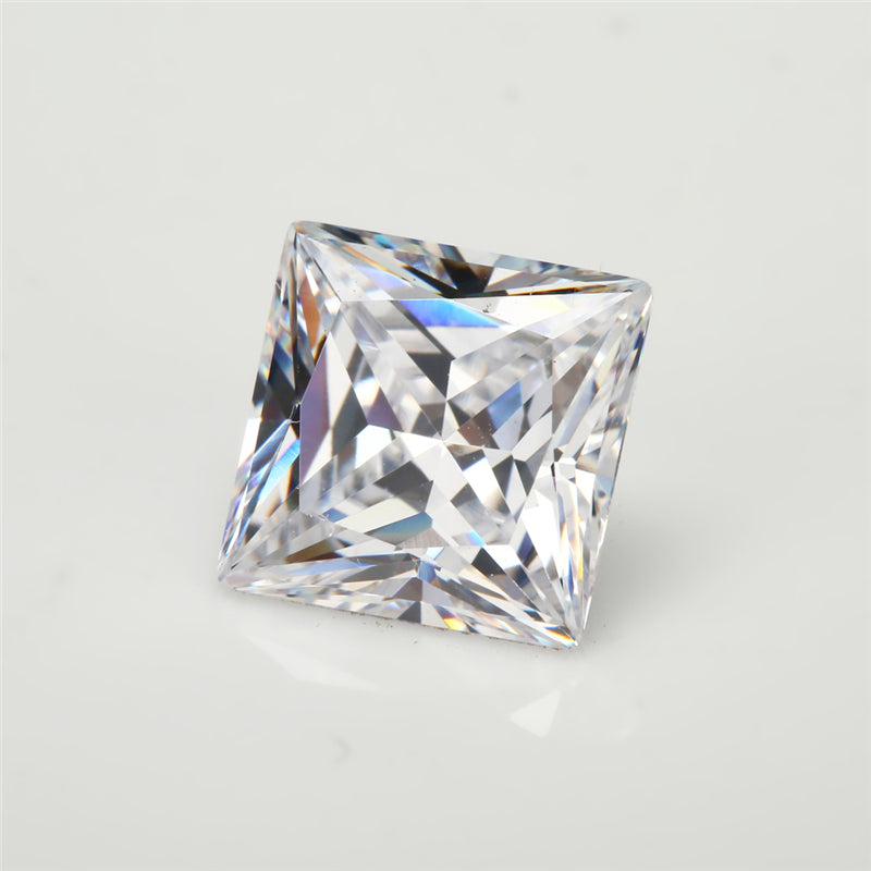 1.5x1.5-10x10mm Square Princess Cut VVS1 D Color Moissanite Loose Synthetic Gemstone for Jewelry