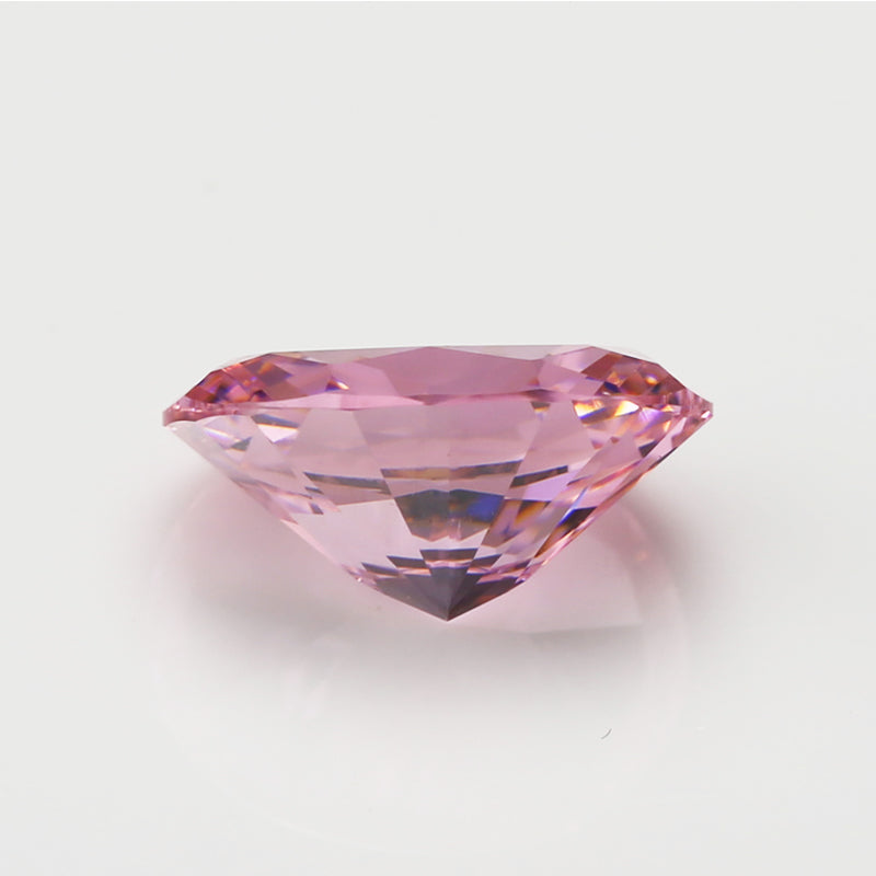 Size 2x3~13x18mm 5A Oval Cut Pink CZ Stone Loose Cubic Zirconia Synthetic Gemstone for Jewelry
