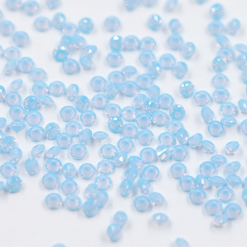 Size 1.0mm~3.0mm Round Cut 243# Color Loose Nano Gems Stone Synthetic Gemstone for Jewelry