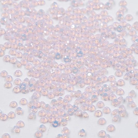 Size 1.0mm~3.0mm Round Cut 283# Color Loose Nano Gems Stone Synthetic Gemstone for Jewelry