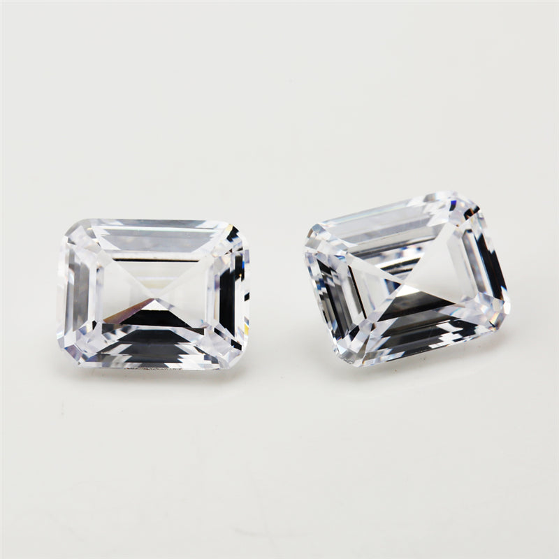 1pc 3x5-10x12mm SOctangle Shape Emerald Cut VVS1 D Color Moissanite Loose Synthetic Gemstone for Jewelry